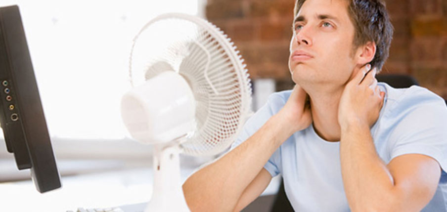 Estrés térmico en la oficina, problemas por una mala climatización laboral