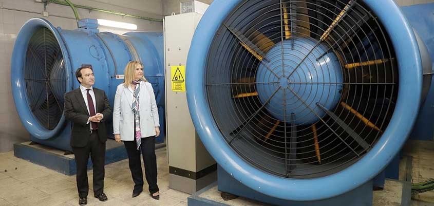 Gestión de la ventilación eficiente en grandes espacios