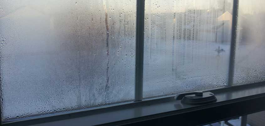 Controlar o nível de humidade com ventilação mecânica