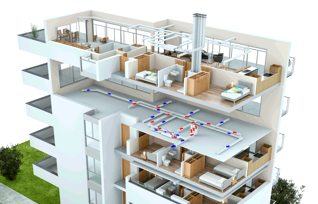 ¿Qué pasa si el aire del hogar no se ventila correctamente?