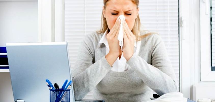 Síndrome de la oficina enferma: mala respiración en el trabajo